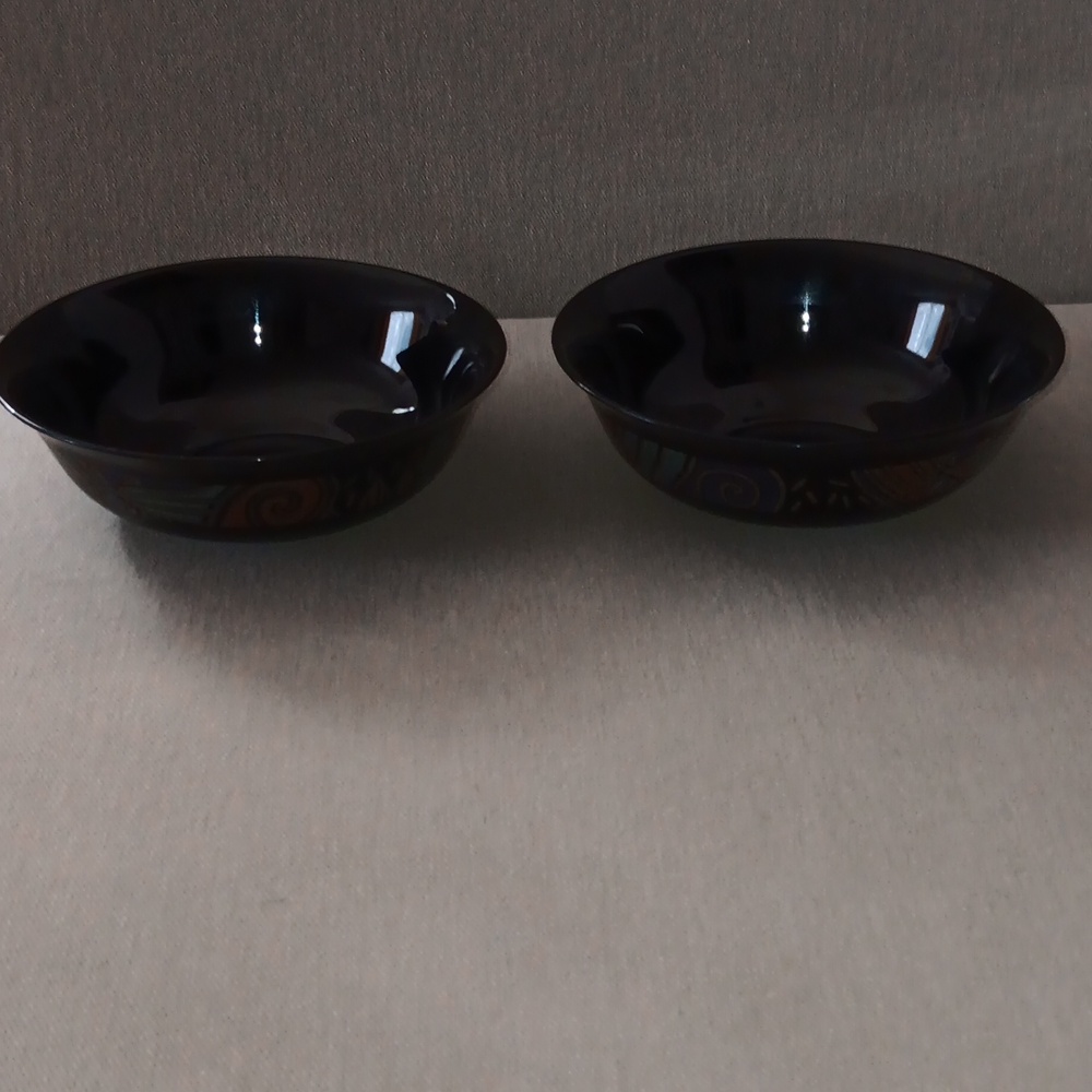 Vintage Arcoroc France Tampico bowls
